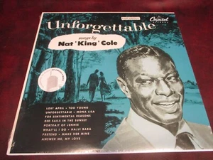 NAT KING COLE UNFORGETTABLE CAPITOL RECORDS 75TH ANNIVERSARY LIMITED EDITION LP - Picture 1 of 1