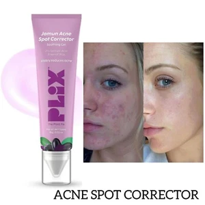 PLIX - THE PLANT FIX Jamun Acne Spot Corrector Gel For Reducing Active Acne 15gm - Picture 1 of 6