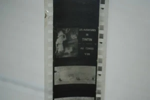 BOBINE FILM N° 8 TINTIN AU CONGO NOIR ET BLANC ANNEE 50/60 - Picture 1 of 2