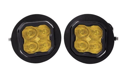 Kit de luces antiniebla LED SS3 para Ford F-150 2011-2014 amarillo SAE Fog Pro con luz de fondo Foto 1 de 4