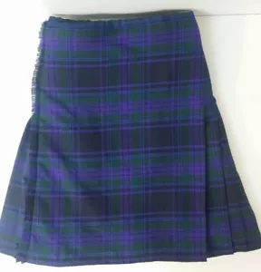 Ex Hire Scottish Spirit of Scotland 8 Yard Wool Kilt option of Matching Flashes - Picture 1 of 6