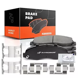 4x New Ceramic Brake Pads Front for Ford F-150 Heritage Lincoln Blackwood 4WD - Picture 1 of 8