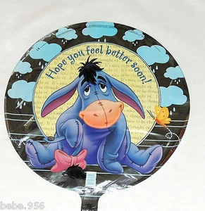 WINNIE THE POOH EEYORE 18" MYLAR BIRTHDAY BALLOON ANAGRAM PARTY SUPPLIES - Picture 1 of 1