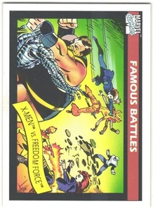1990 Impel Marvel Universe X-Men vs Freedom Force #118 - Picture 1 of 2