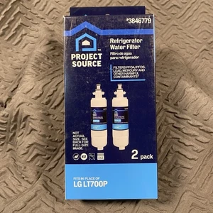 Project Source 2-Pack Refrigerator Water Filter #3846779 LG LT700P - Picture 1 of 6