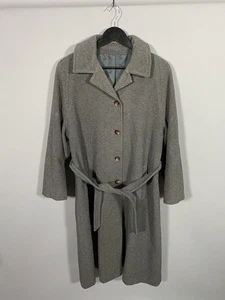 VINTAGE Mantel - UK16 - Grau - Wolle & Kaschmir - Top Zustand - Damen - Bild 1 von 5