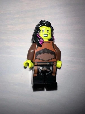 Lego Gamora Minifigura Abrigo Marrón sh506 #76107 Thanos Ultimate Battle 2018 Foto 1 de 2