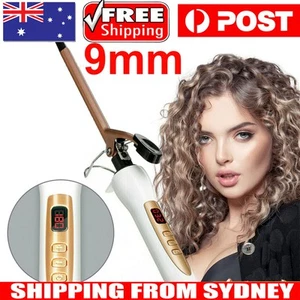9mm 220V Curling Iron Ceramic Curling Wand Thin Hair Curler Styling Beauty AU - Picture 1 of 12