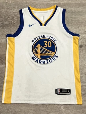 Steph Curry Golden State Warriors Jersey NBA Nike Swingman Youth Large Jersey - Image 1 of 4