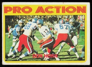 1972 Topps Don Horn #256 FOOTBALL CARD Denver Broncos - Bild 1 von 2