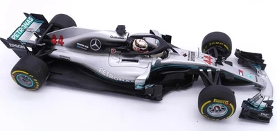 MINICHAMPS MERCEDES W09 L HAMILTON 2018 WORLD CHAMPION   1-18 SCALE F1 - Image 1 of 4