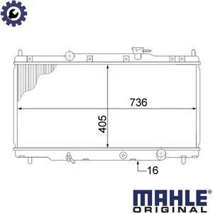 RADIATOR ENGINE COOLING CR 1459 000S FOR HONDA CR-VII K20A4 2.0L 4cyl CR-V II - Picture 1 of 16