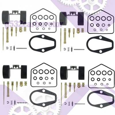 4X Honda CB550F CB550K CB550 Carburetor Carb Rebuild Repair Kit 1974-1976-US Foto 1 de 4