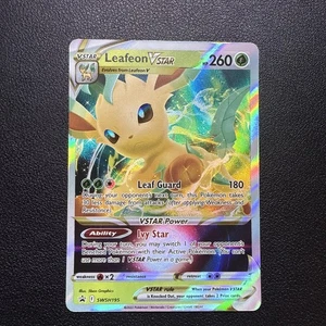 Leafeon VSTAR SWSH195 SWSH: Sword & Shield Promo Cards Holo - Picture 1 of 2