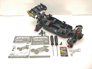 NEW: Arrma Typhon 223S BLX 1/8 4x4 Buggy Roller YELLOW Chassis & Servo ARA4306V4 - Picture 1 of 10