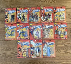 1992 Uncanny X-Men Sealed Vintage Actionfiguren (13 Stück) - Bild 1 von 14