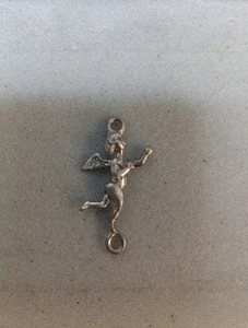 Vintage Sterling Silver Angel Cupid Cherub Charm Pendant CJC J-13 (5) - Picture 1 of 2