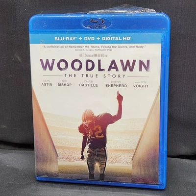Woodlawn The True Story Blu-ray DVD Jon Voight Football Pure Flix PG Foto 1 de 4