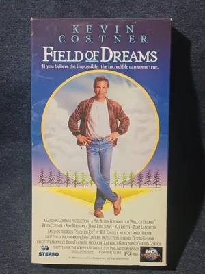 Field of Dreams VHS 1989 Video Tape Kevin Costner 80s Baseball Classic Movie MCA - Image 1 of 4