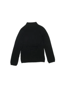 Coco Blanc Girls Black Turtleneck Sweater 7 - Picture 1 of 2