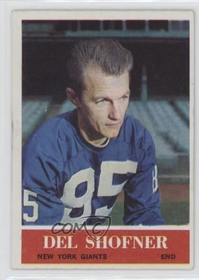 1964 Philadelphia Del Shofner #123 - Image 1 of 2