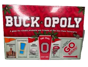 Buckopoly Spiel Ohio State University Monopoly Brettspiel Neu Versiegelt - Bild 1 von 10