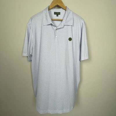 Camisa Polo Masters 1934 Berckmans Place XL Estampado Completo Logo Rendimiento Golf Foto 1 de 4