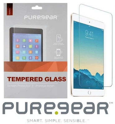 PUREGEAR 9H TEMPERED GLASS SCREEN PROTECTOR FOR APPLE iPAD MINI 4 - Image 1 of 4