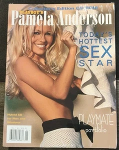 Playboys Pamela Anderson Collector's Edition CD-ROM New SEALED! Hybrid CD RARE!! - Picture 1 of 23
