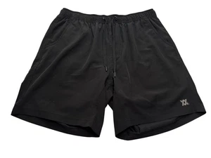 Men's Dixxon The Brad 2-in-1 Active Shorts 7" Size XL Black - Picture 1 of 10