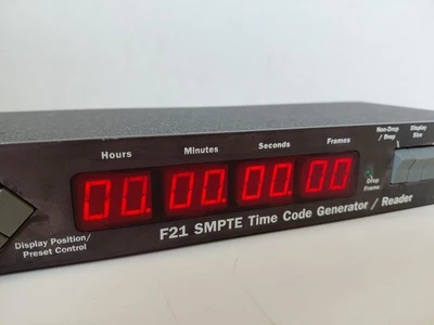 Fast Forward F21 SMPTE Time Code Generator/Reader Clock - Image 1 of 3