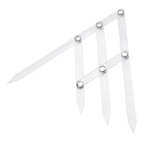 MUP3066A Microblading Caliper Eyebrow Measuring Ruler Permanent Makeup Mold F - Picture 1 of 8