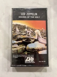 LED ZEPPELIN HOUSES OF THE HOLY Cassette Atlantic CS 19130 New SEALED - Picture 1 of 7