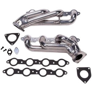 BBK Shorty Exhaust Headers for 1999-2009 Chevy Silverado & GMC Sierra 6.0L V8 - Picture 1 of 6
