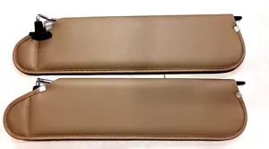 Sunvisor PAIR for Jeep Wrangler TJ 1997-2002 Camel 13313.37 Rugged Ridge - Picture 1 of 1