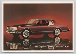 Postkarte Chevrolet Caprice Classic Landau Coupe 1980 - Bild 1 von 2