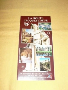 La Route Jacques-Cœur Tract Dépliant Prospectus Flyer Tourisme brochure - Picture 1 of 3