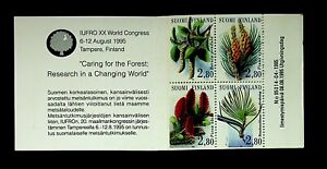FINLAND 1995 IUFRO XX WORLD CONGRESS CARING FOR FORESTS FINE MNH BOOKLET