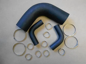 Se adapta a 66 67 mangueras de cuello de tanque de combustible de gasolina con cuerpo B + kit de abrazaderas - Imagen 1 de 1