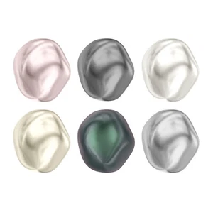 Perlas de cristal redondas barrocas superiores PRIMER 5841 8 mm, 12 mm * muchos colores - Imagen 1 de 8