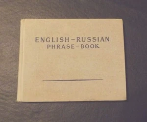 ENGLISH RUSSIAN PHRASE BOOK COMPILED BY S.V. NEVEROV HARDCOVER 1960 5TH EDITION - Imagen 1 de 8