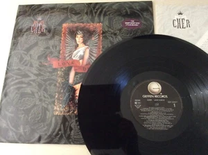 CHER Love Hurts 1991 German Vinyl LP + Inner Original - MINT / EX - Picture 1 of 7