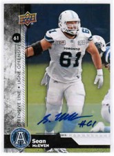 2018 UD UPPER DECK CFL FOOTBALL BASE AUTOGRAPH AUTO CARDS 1-198 U-Pick From List