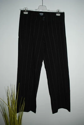 ANGELS | Hose mit Nadelstreifen Stretchhose Marlenestil Modell MARY Gr. 40 42 M - Bild 1 von 4