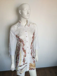 DIDIER PARAKIAN women's long sleeve shirt tunic size UK 10 - Picture 1 of 9