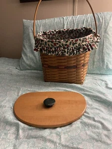LONGABERGER Holiday Hostess Winter Wishes Basket Combo - Picture 1 of 7