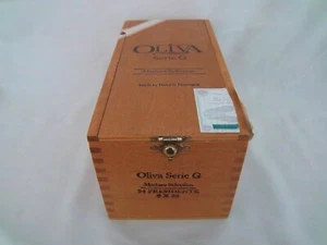 Oliva Serie G Maduro Selection Wooden Empty Cigar Box Made by hand in Nicaragua - Picture 1 of 7