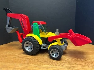 ✰ BRUDER ROADMAX ✰ BACKHOE with FRONT LOADER ✰ EXCELLENT  ✰ - Picture 1 of 7