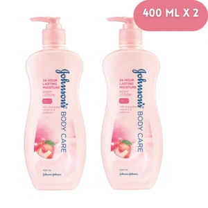 Johnson's Body Care Loción hidratante duradera 24 horas piel suave 400 ml x 2 - Imagen 1 de 5