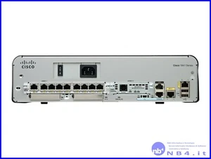 CISCO1941/K9 - CISCO 1941 Router ISR G2 mit 2 GE,2 EHWIC Slots,256MB CF,512MB DRAM - Bild 1 von 1
